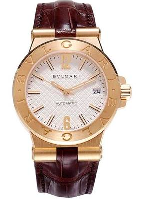 Bulgari Diagono DG35C6GLD 18K Yellow Gold 35mm Watch