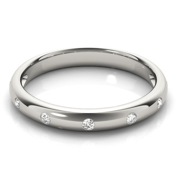 Stackable Etoile-Style Diamond Band Ring