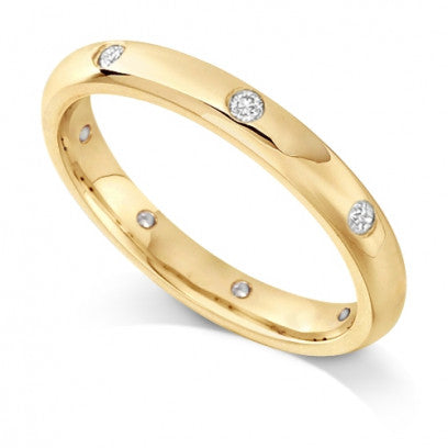 Stackable Etoile-Style Diamond Ring