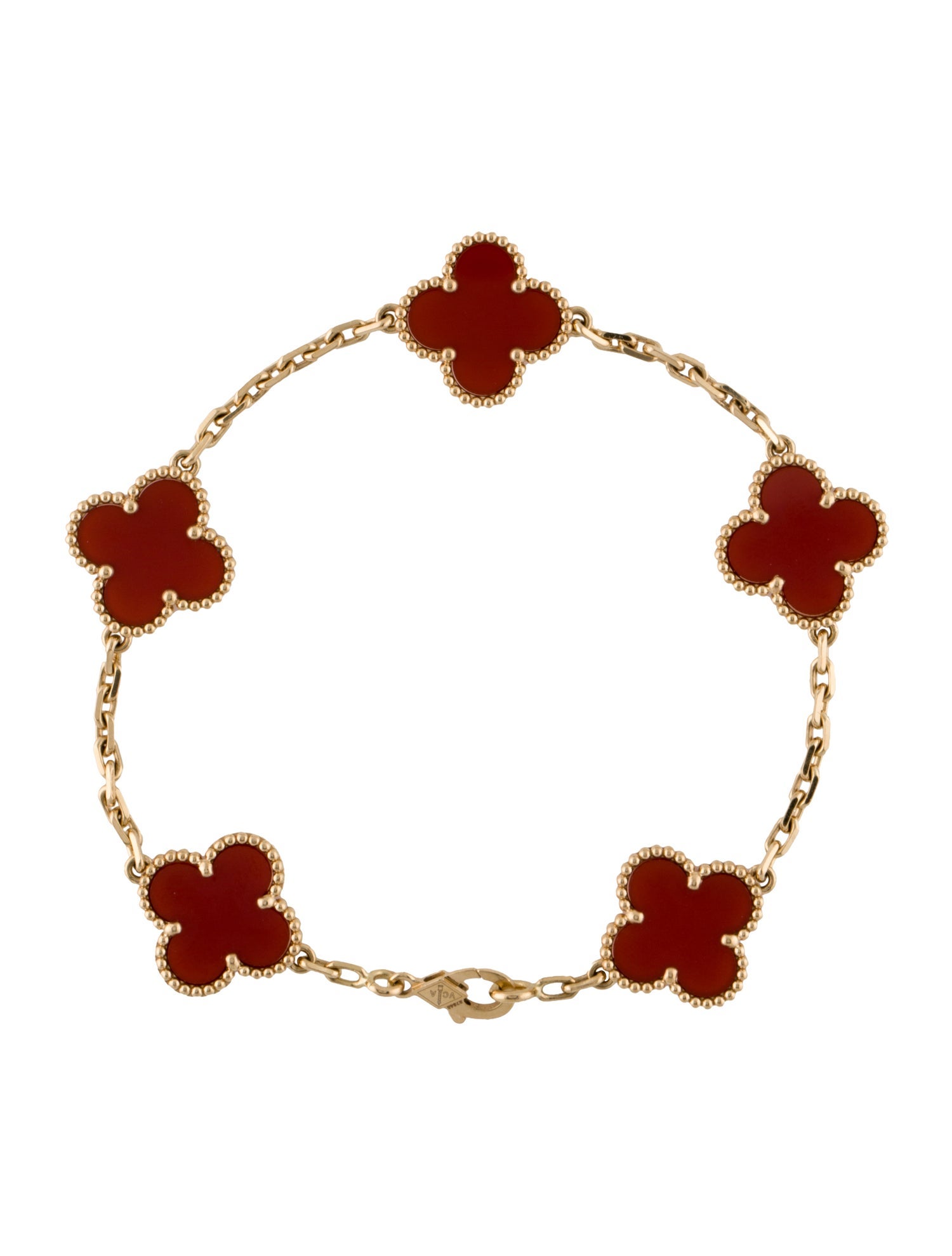 Van Cleef & Arpels Vintage Alhambra 5 Motif Bracelet