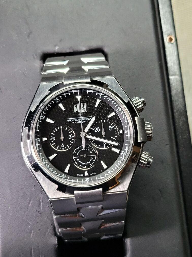 Vacheron Constantin Overseas Chronograph Stainless Steel Men’s Watch, preowned.49150/B01A-9097