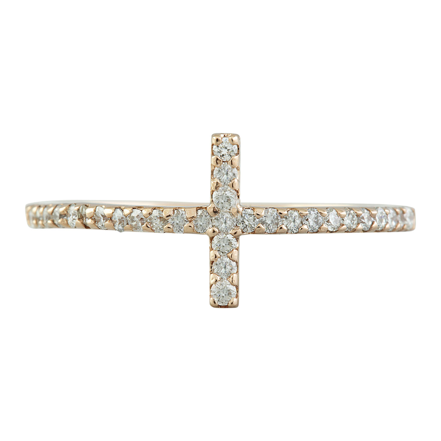 0.30 Carat 14K Rose Gold Diamond Ring