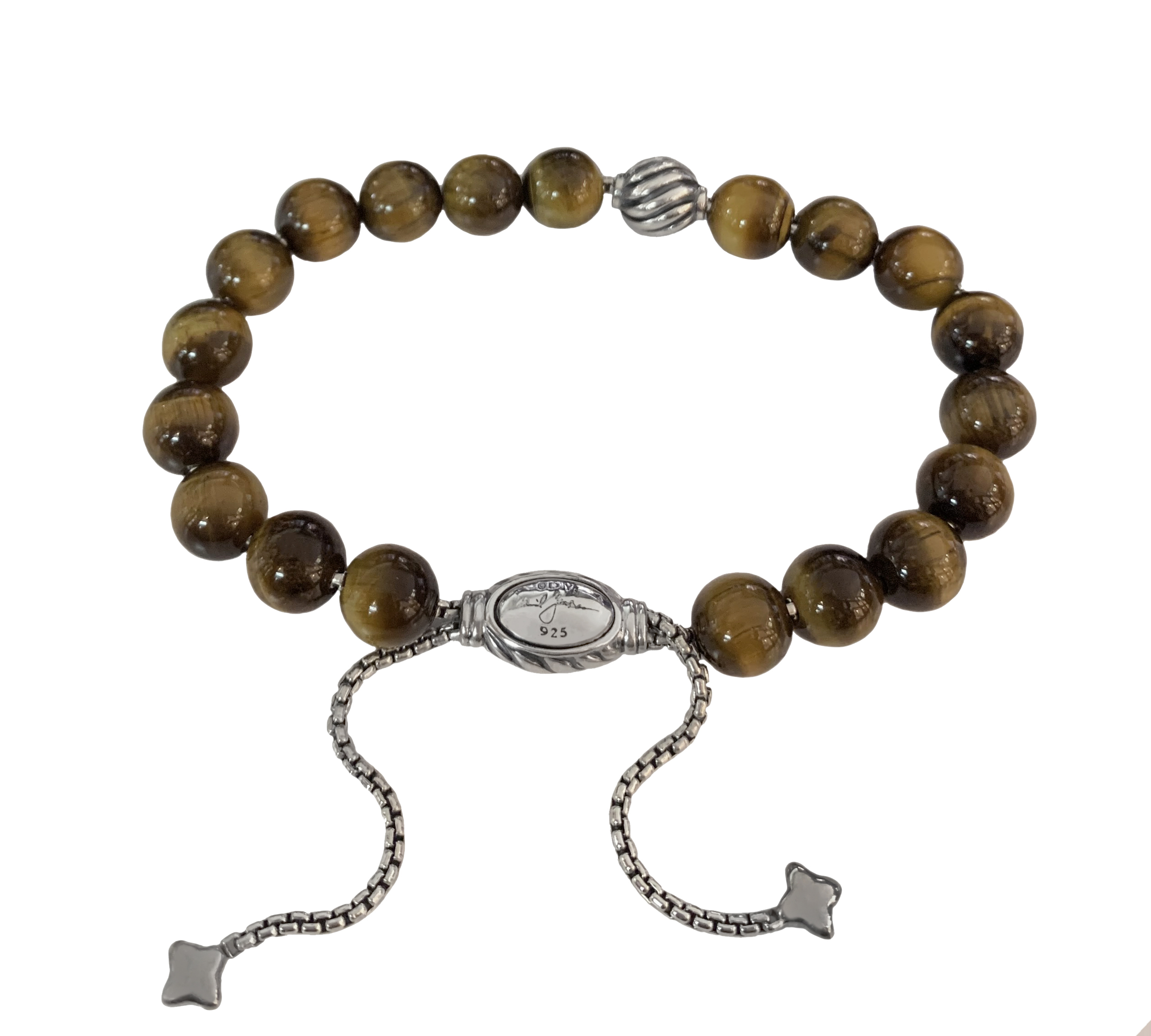 David Yurman Spiritual Beads Bracelet with Tiger's Eye
