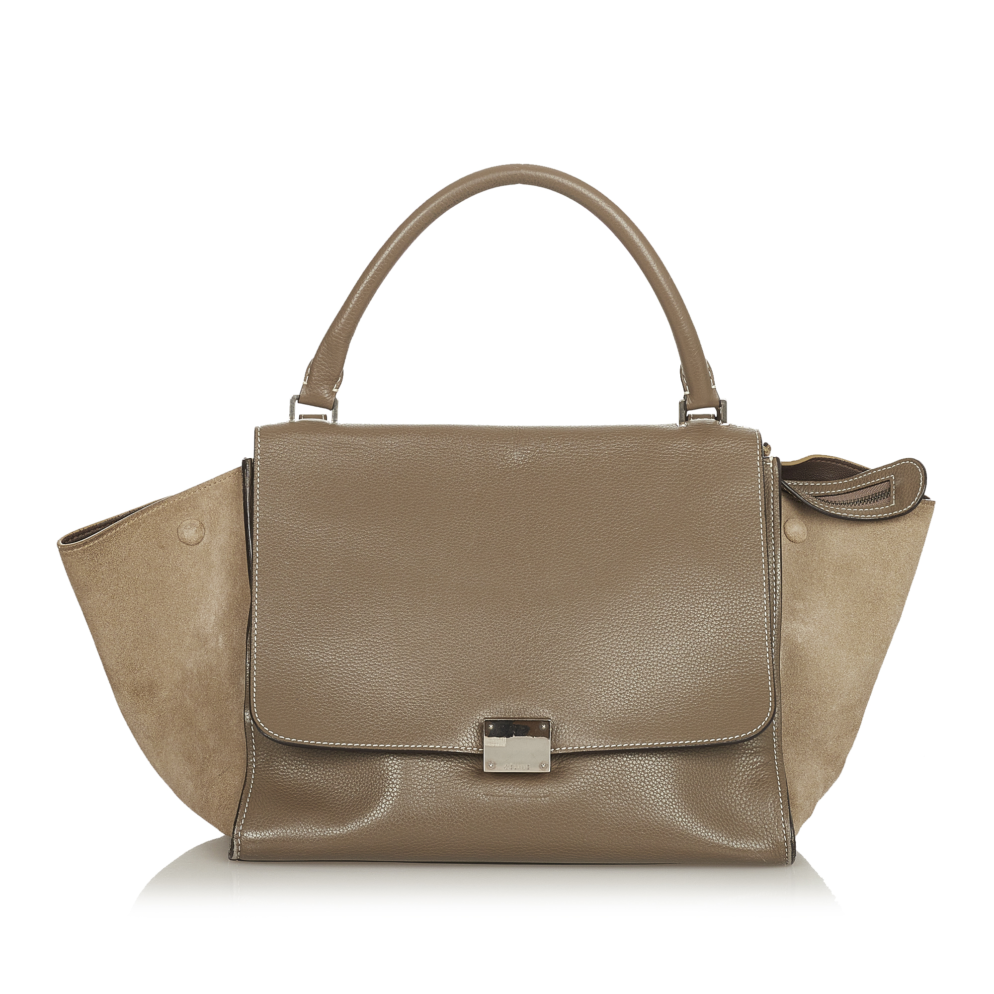 Celine Medium Trapeze Leather Satchel
