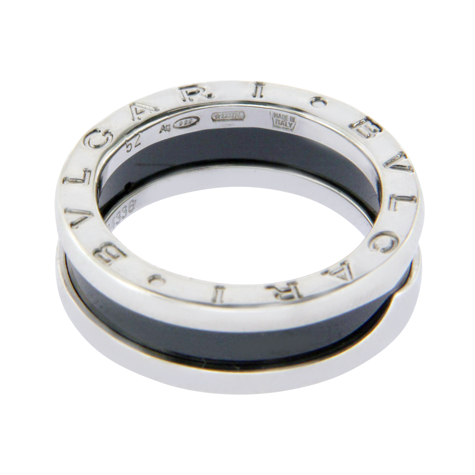 Bulgari Sterling Silver Save The Children Band Ring Size 6.25