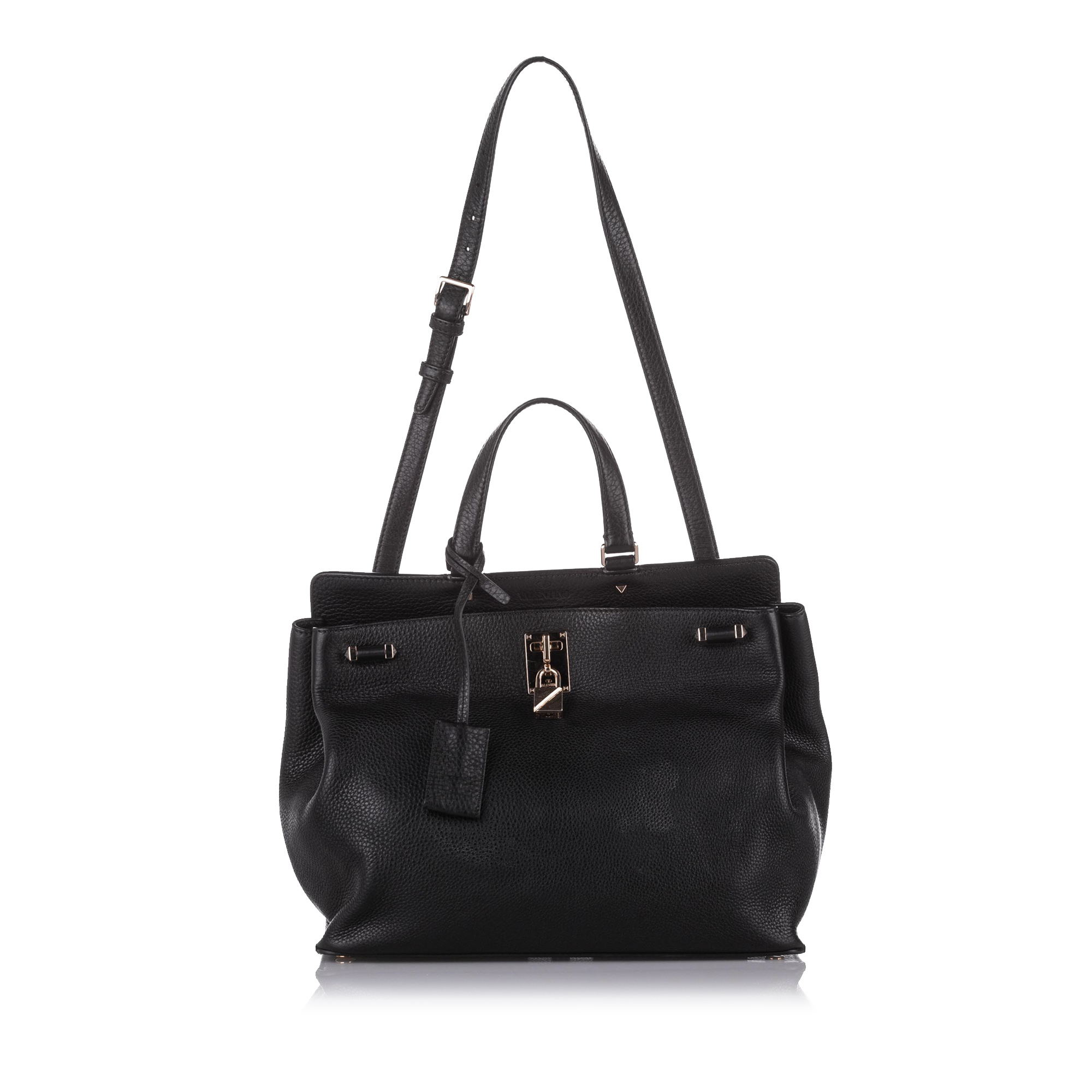 Valentino Joylock Leather Satchel