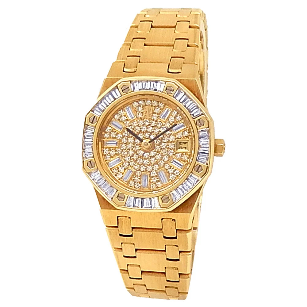 Audemars Piguet Royal Oak 18k Yellow Gold Diamonds Watch 66464BA.Z.0722BA.01