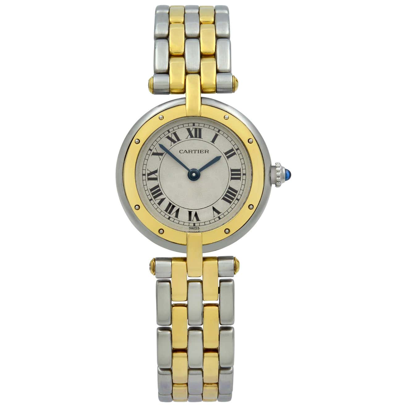 Cartier Panthere Vendome 18k Gold and Steel Watch
