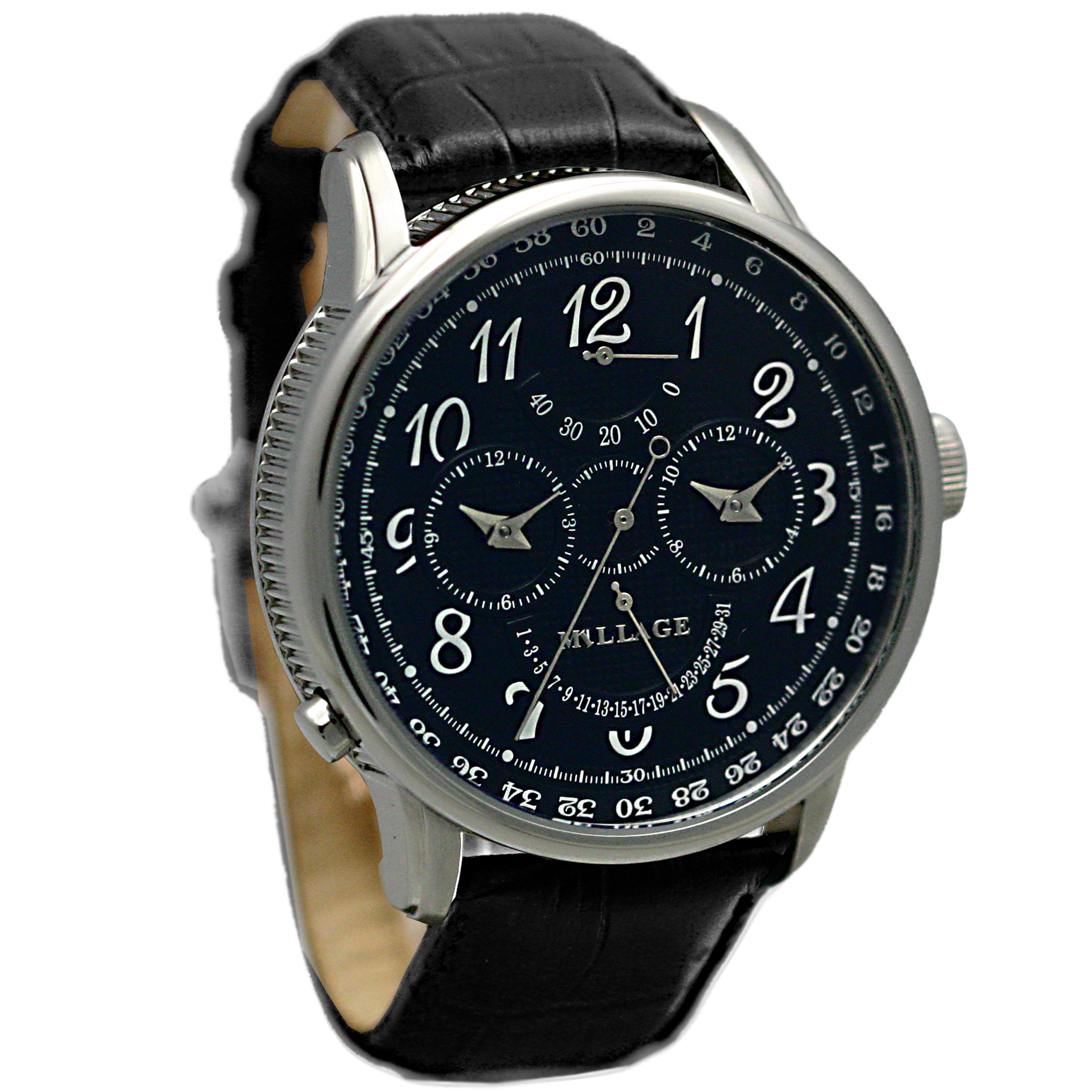 M3526 BLACK SILVER BLACK/MILLAGE WATCHES