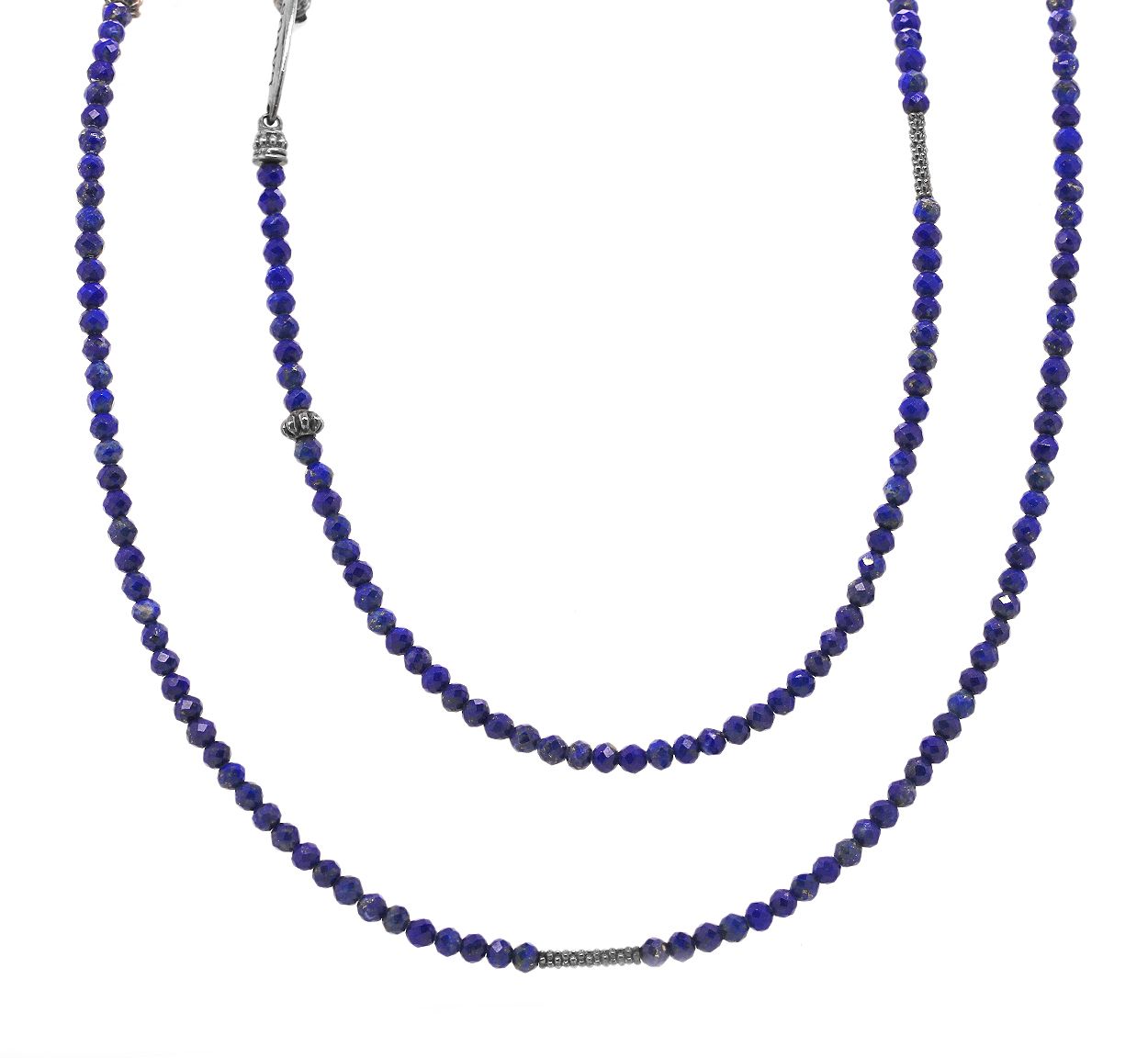 Lagos Caviar Icon Lapis Necklace