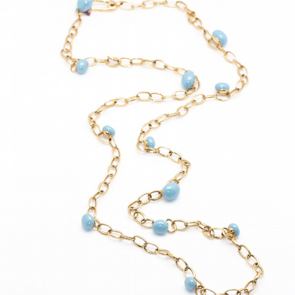 True Necklace in Yellow Gold