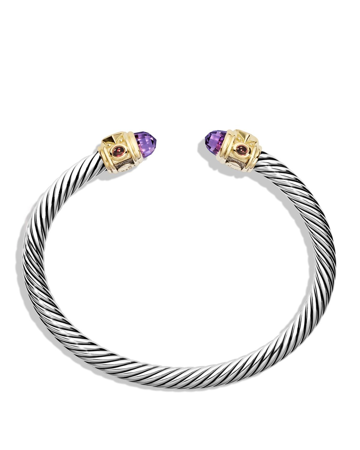 David Yurman Renaissance Bracelet with Amethyst