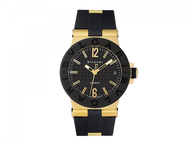 Bulgari Diagono DG35BGVD Yellow Gold 35mm Watch