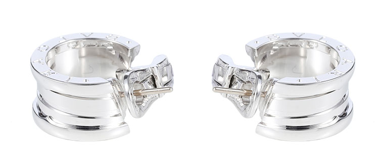 Bulgari B. Zero 1 18K White Gold Earrings OR851272 