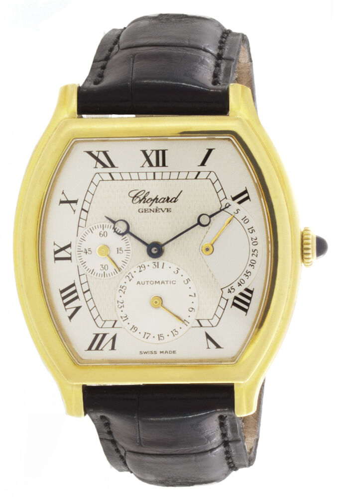 Chopard Men's classique 18K Gold Silver Dial Power Reserve Automatic Watch