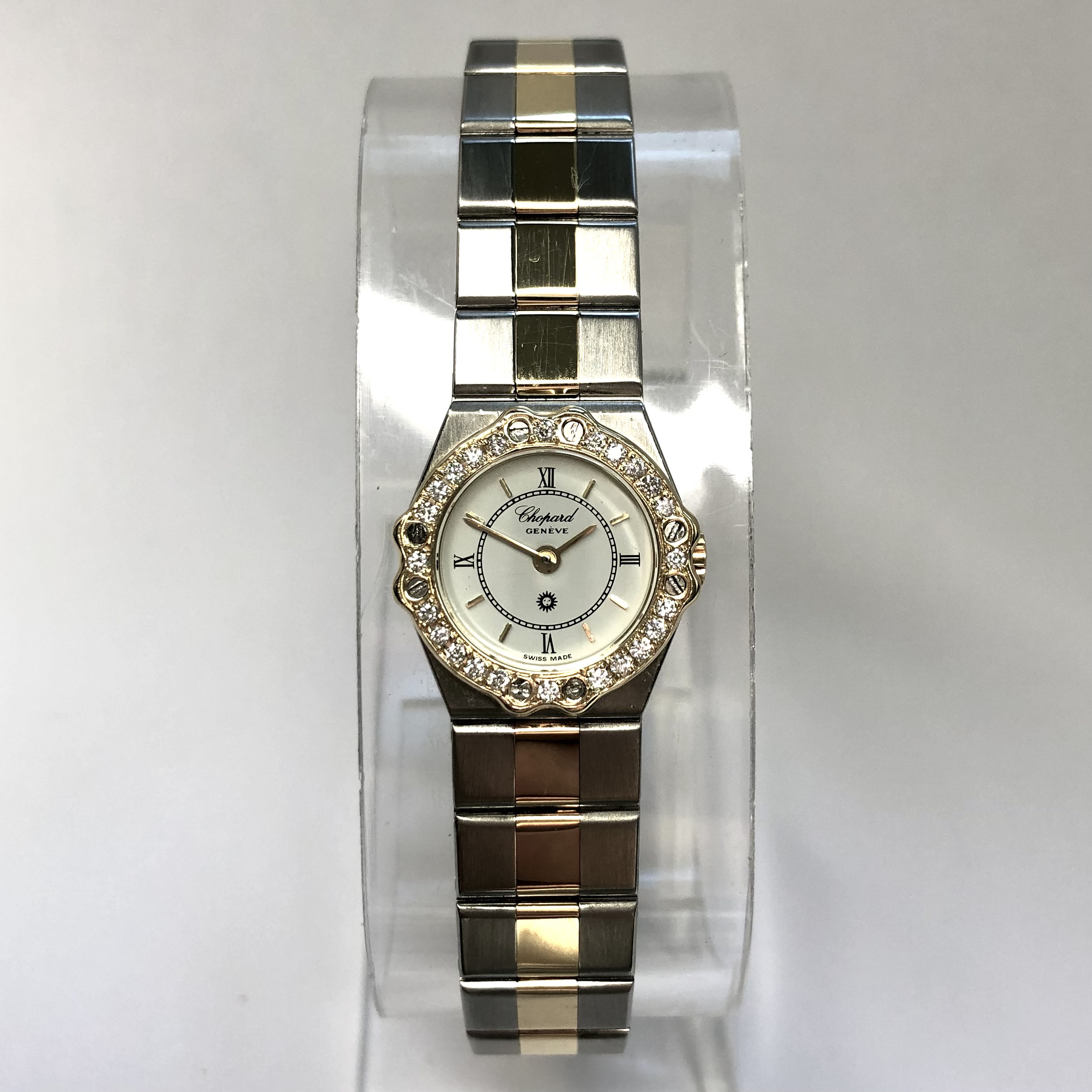 CHOPARD ST. MORITZ Quartz   Tone DIAMOND Watch
