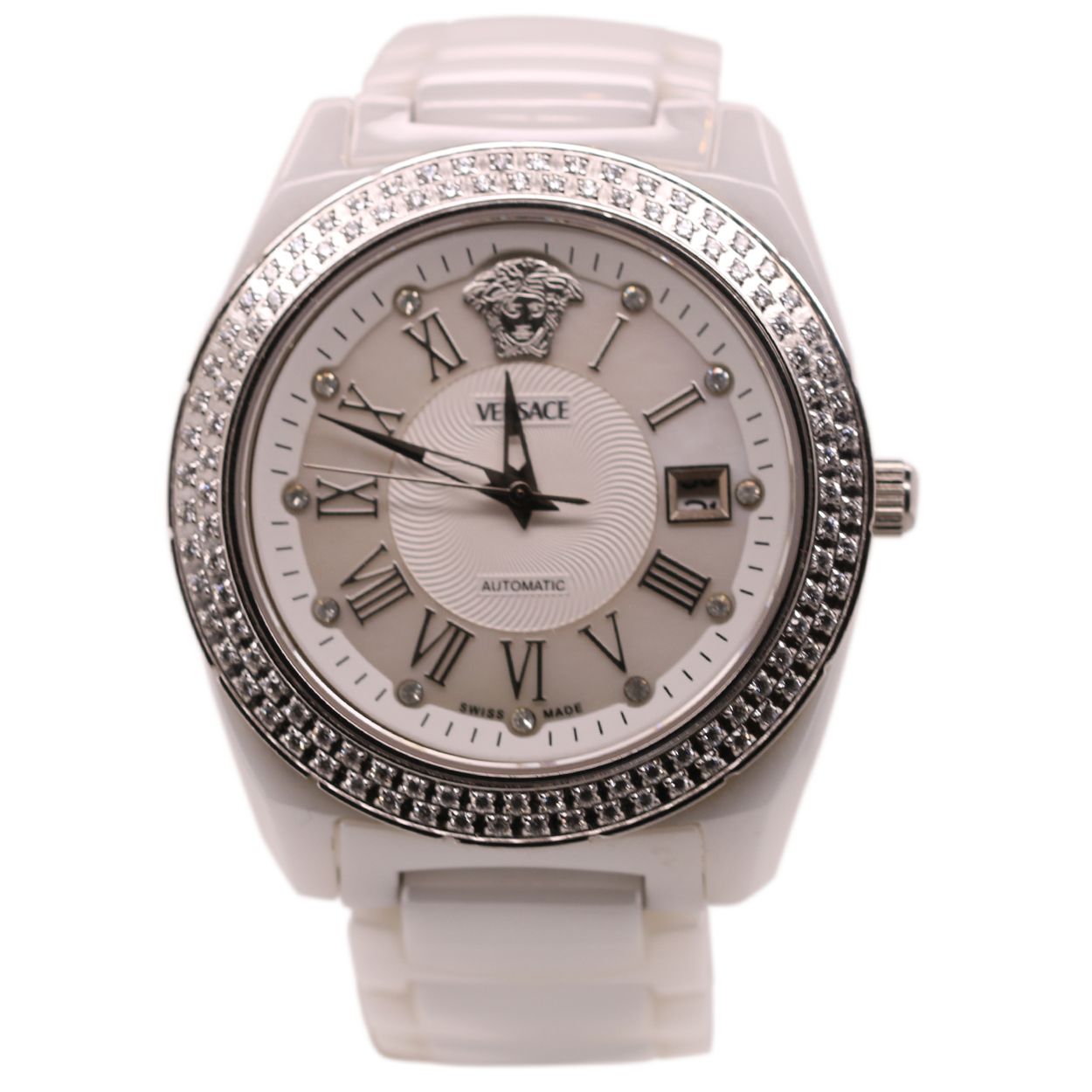 Versace Women's One Ceramic Diamonds Watch