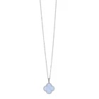 Van Cleef  Arpels Vintage Alhambra Chalcedony Necklace 