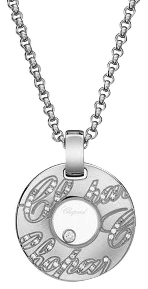 Chopard Chopardissimo 18K White Gold and Diamond 797601 Necklace