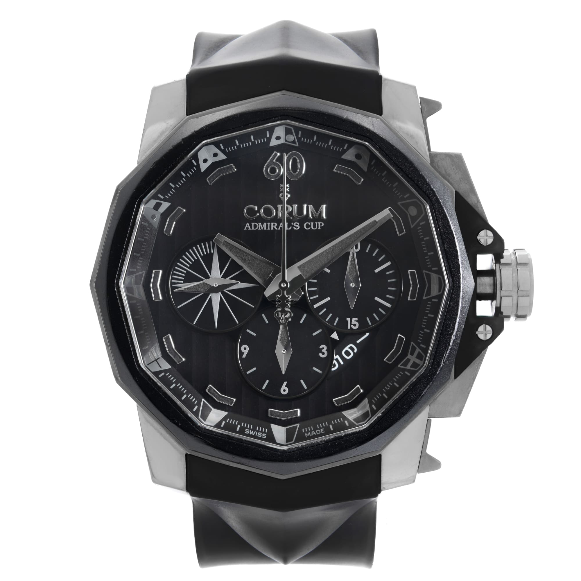 Corum Admirals Cup 48mm Limited Steel Automatic Watch 