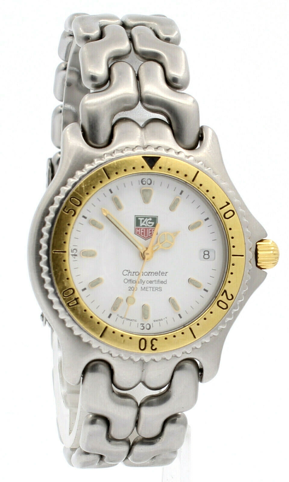 Tag Heuer S / EL 200m Chronometer 38mm Automatic Men's Watch Ref