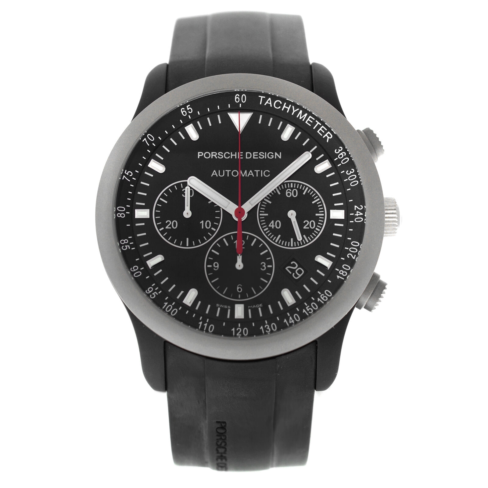 Porsche Design P6612 Dashboard 6612.10.40.0243 Chronograph AT Men\'s_914299 Porsche Design Dashboard Chronograph P6612 42mm – LOFT main image 2