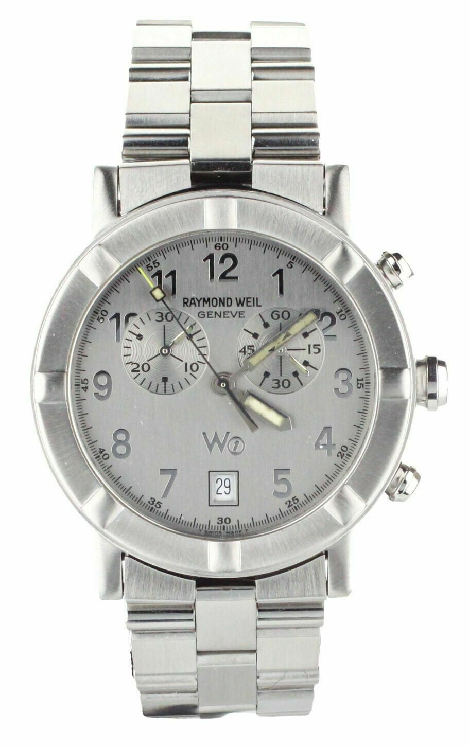 RAYMOND WEIL W1 PARSIFAL STAINLESS STEEL QUARTZ 38MM 8000 FULL SET