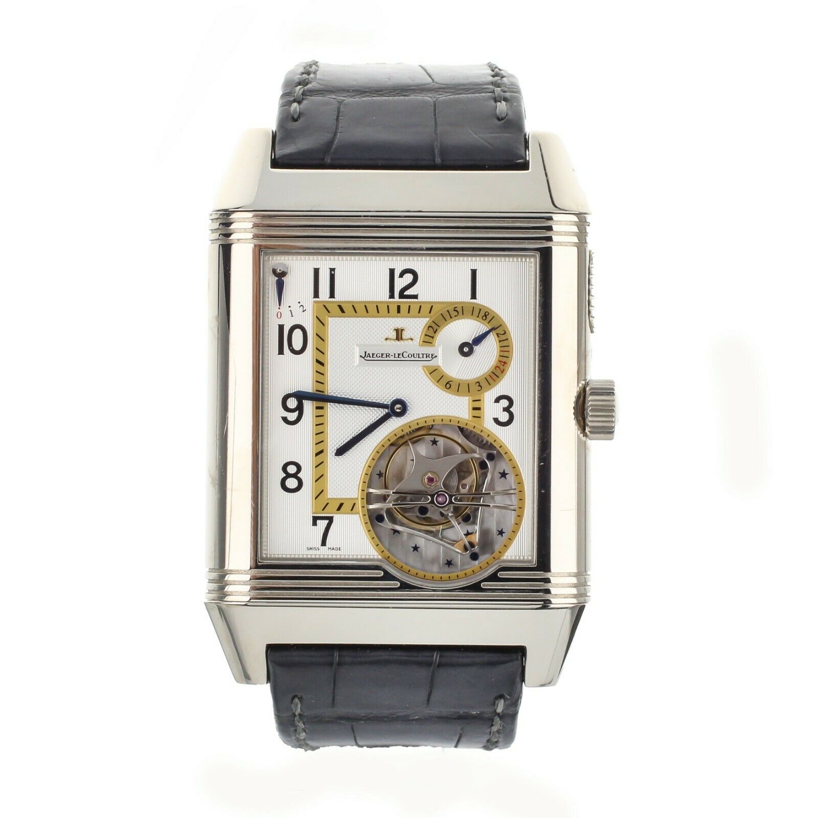 Jaeger-LeCoultre Reverso Grande Complication Triptyque White Gold