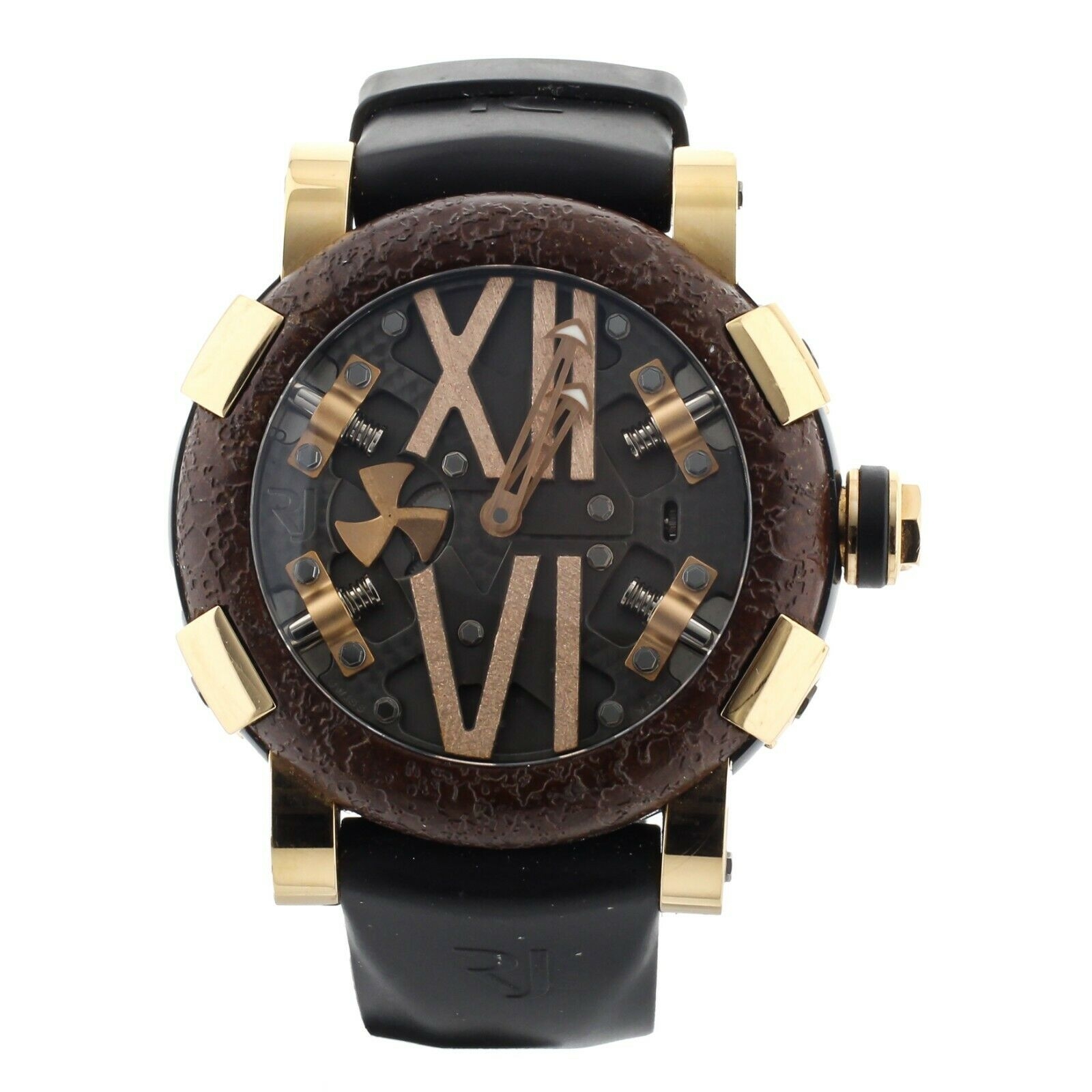 tim van steenbergen ティムヴァンスティーンバーゲン ジャケッ Romain Jerome Titanic DNA Steampunk Red Rose Gold Rubber 50mm | RJ
