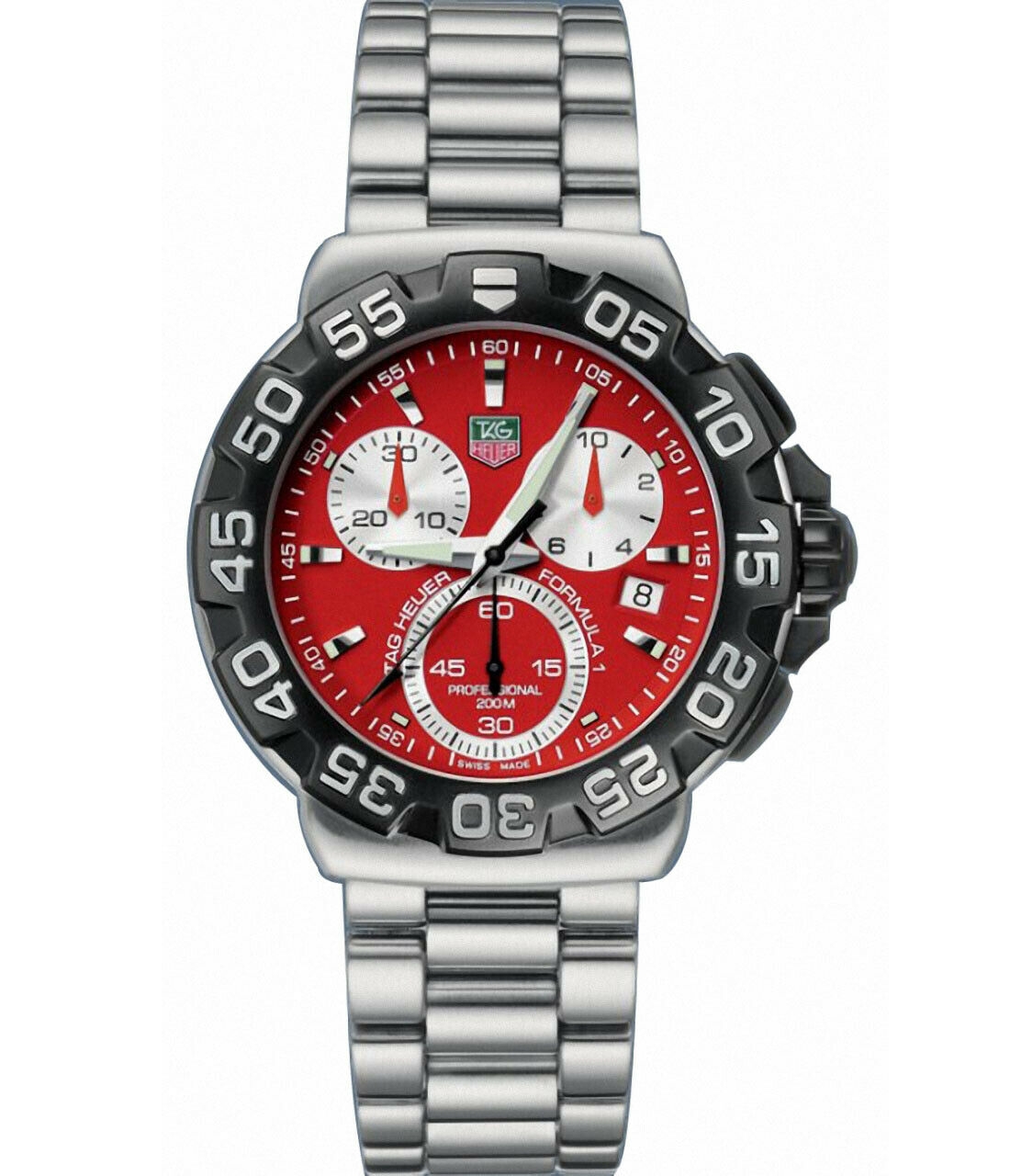 TAG HEUER FORMULA 1 CAH1112.BA0850 QUARTZ CHRONOGRAPH RED SWISS