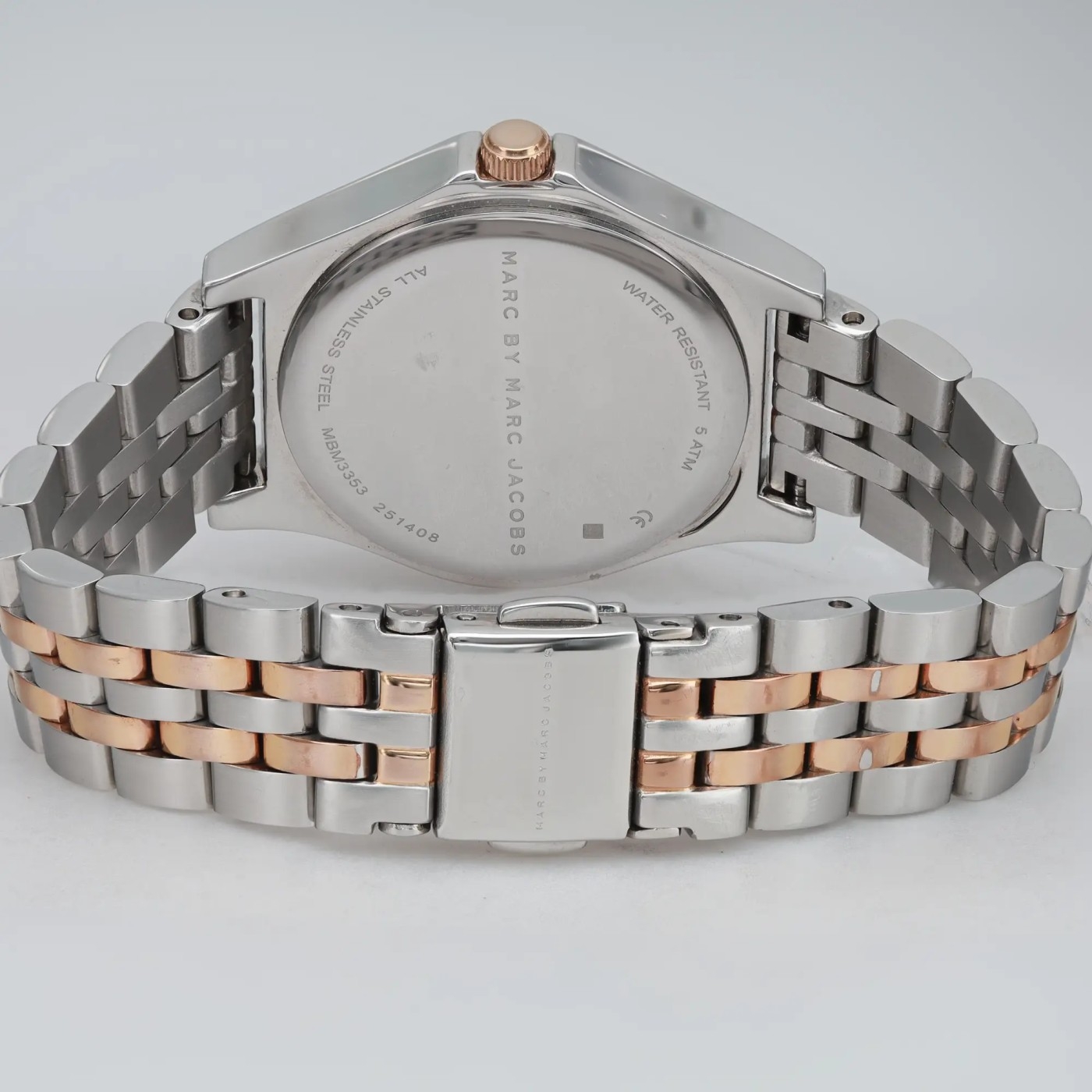 値下げ☆MARC BY JACOBS★レディース腕時計☆ Marc By Marc Jacobs Womens Watch 16mm Tank Gold Tone Leather
