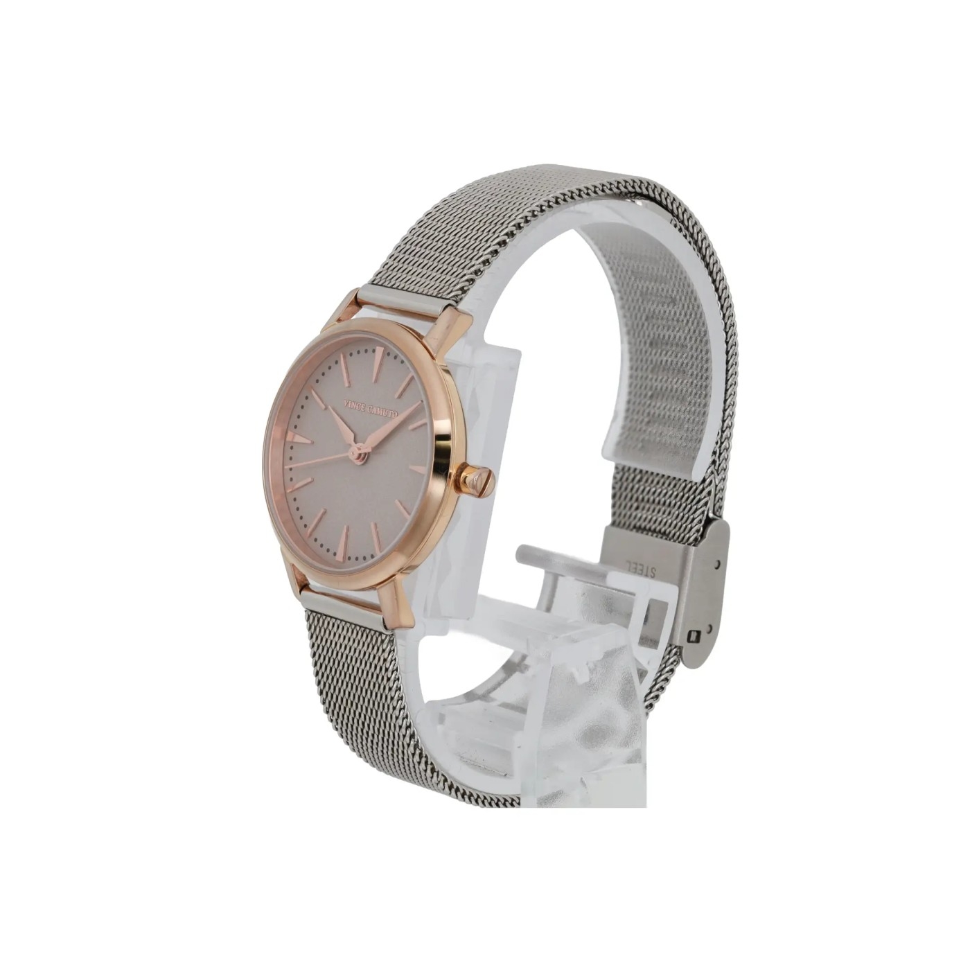 Vince Camuto Two-Tone Rose Gold and Gunmetal Women\'s Watch Vince Camuto Watch New | Mercari main image 4