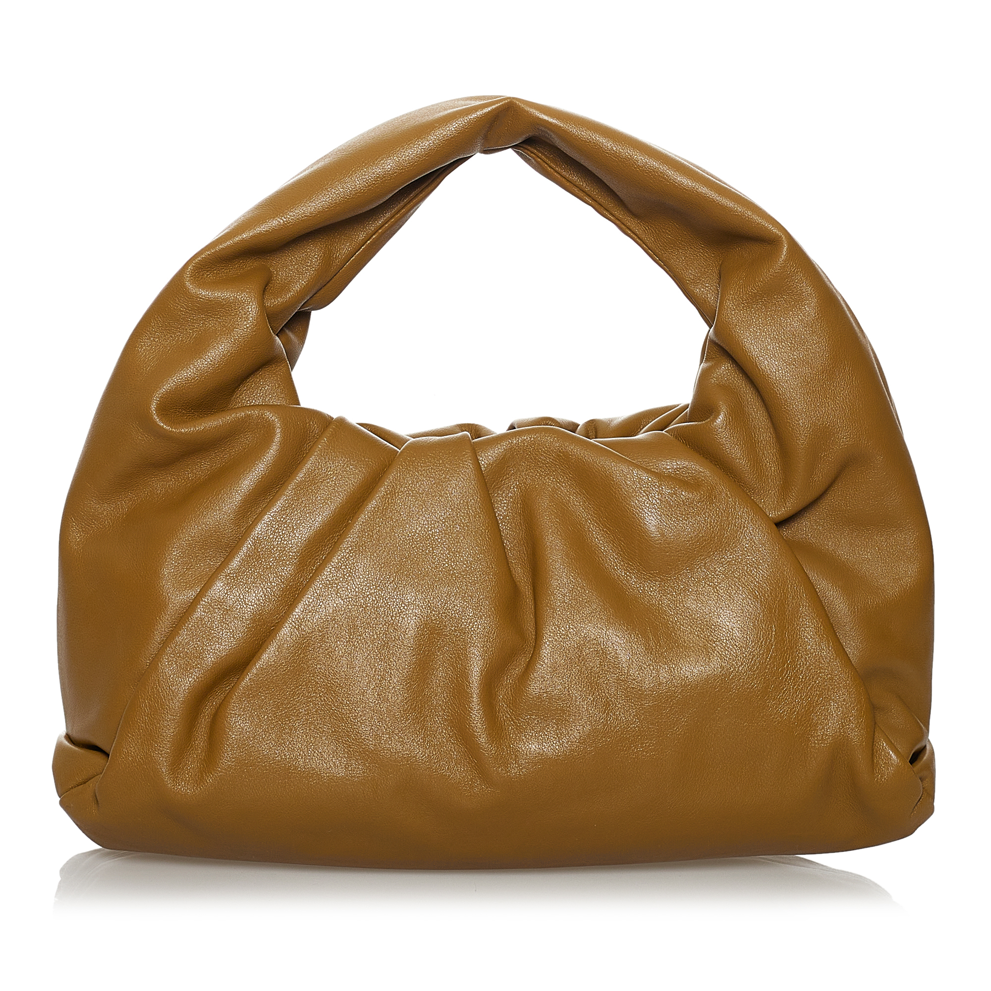 美品 BOTTEGA VENETA Shoulder Pouch ロゴプレート Bottega Veneta The Shoulder Pouch Bag