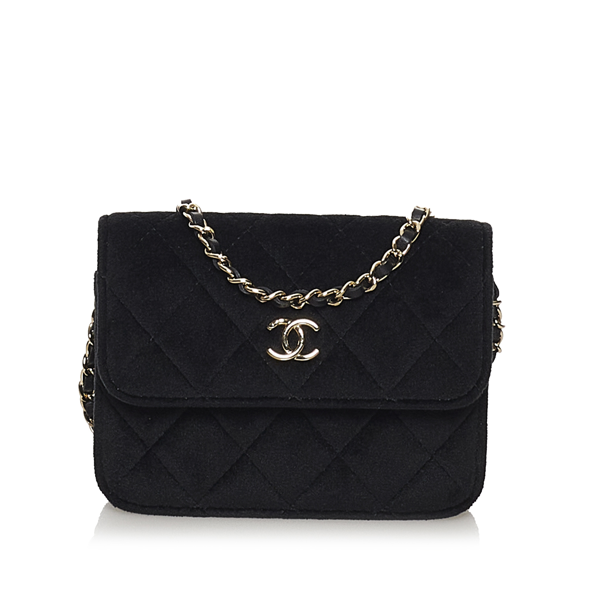Matelasse Velvet Pearl Crush Flap Bag | Buy at TrueFacet