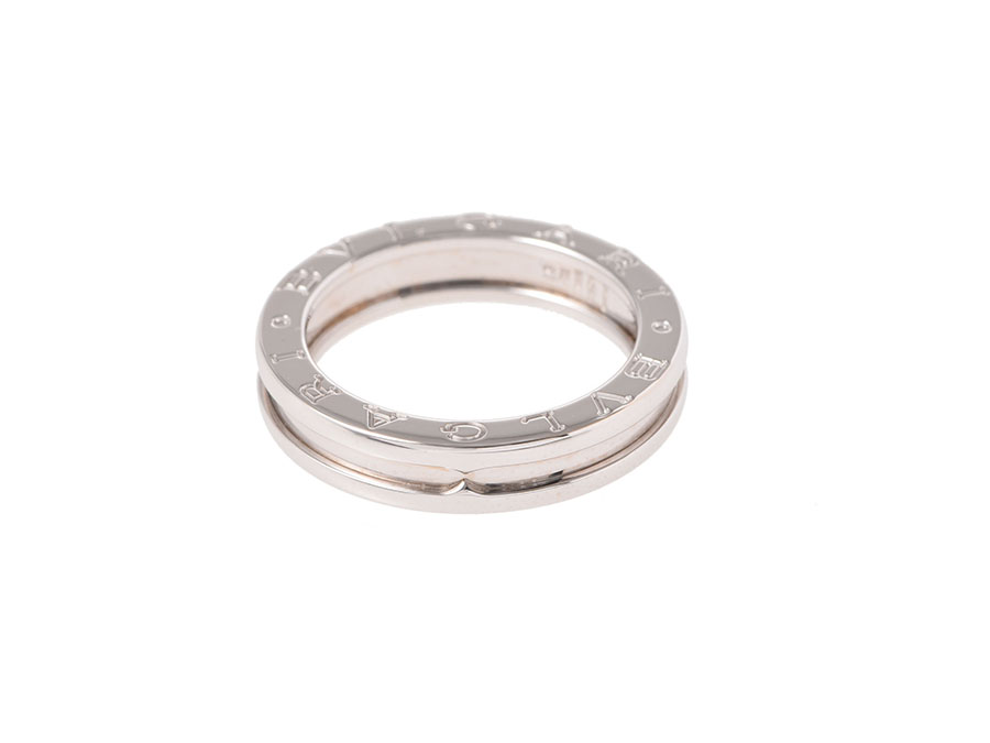 Bulgari B-Zero 1 18K White Gold Ring Size 8.25
