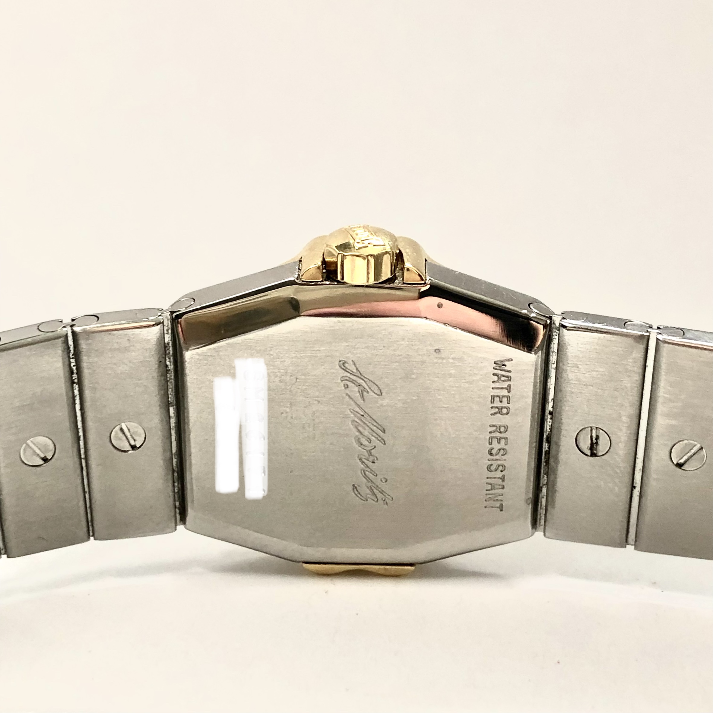 CHOPARD ST. MORITZ Quartz 24mm 18K Yellow Gold & Steel Watch  display picture 3