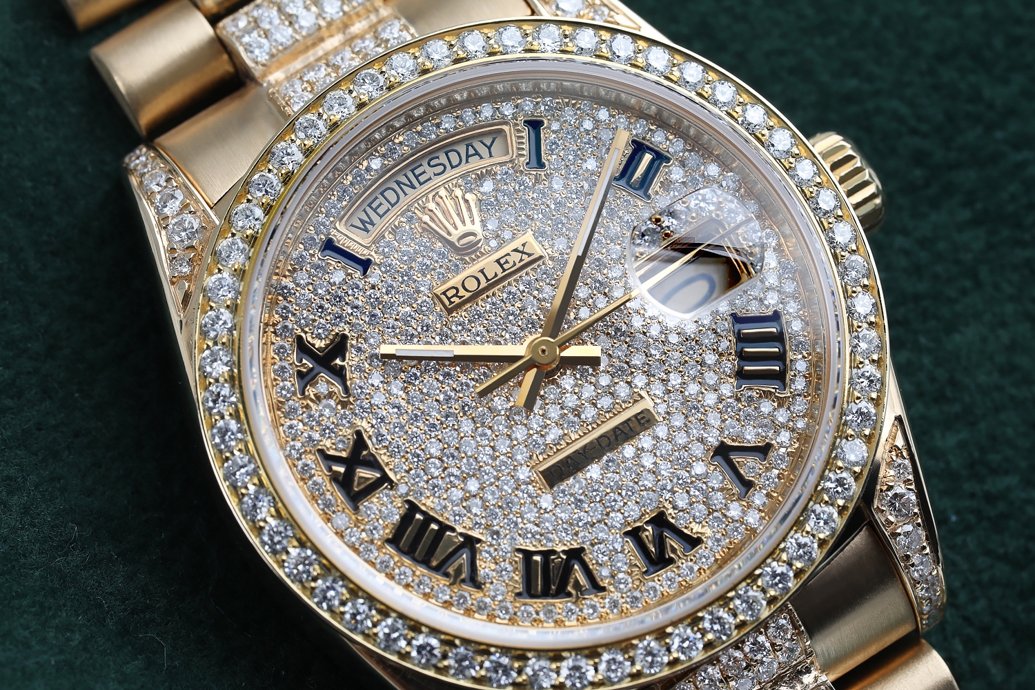 Rolex Diamond 18038 36mm Mens Watch