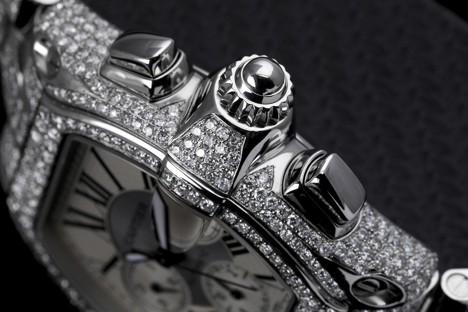 Cartier Roadster Xl W62020x6 Silver Dial Stainless Steel Fully