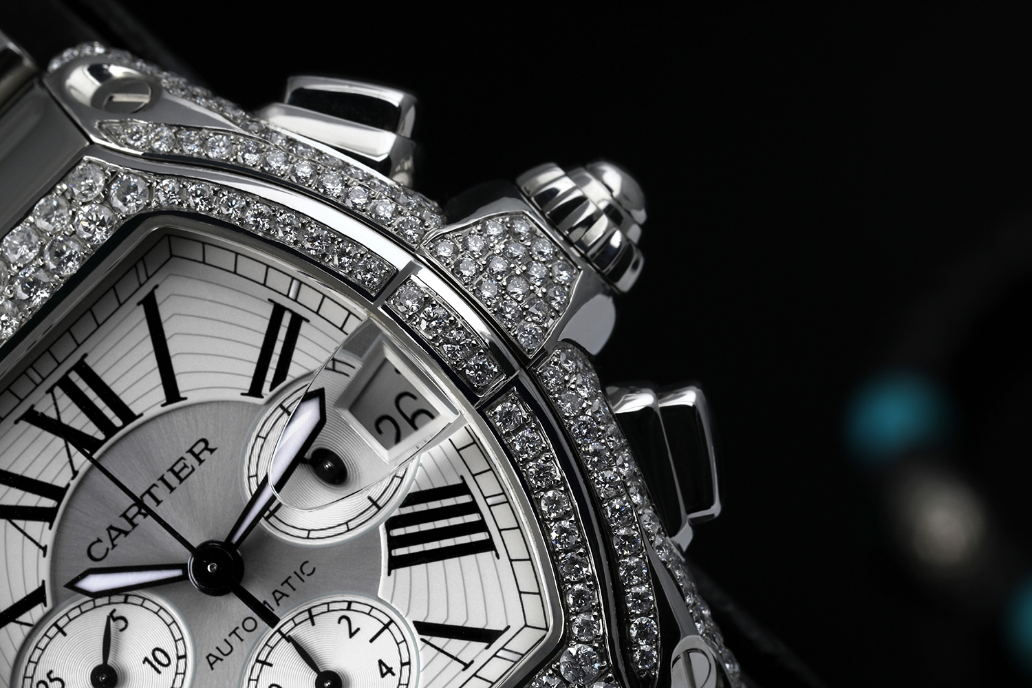 カルティエ カルティエの黒ベルト