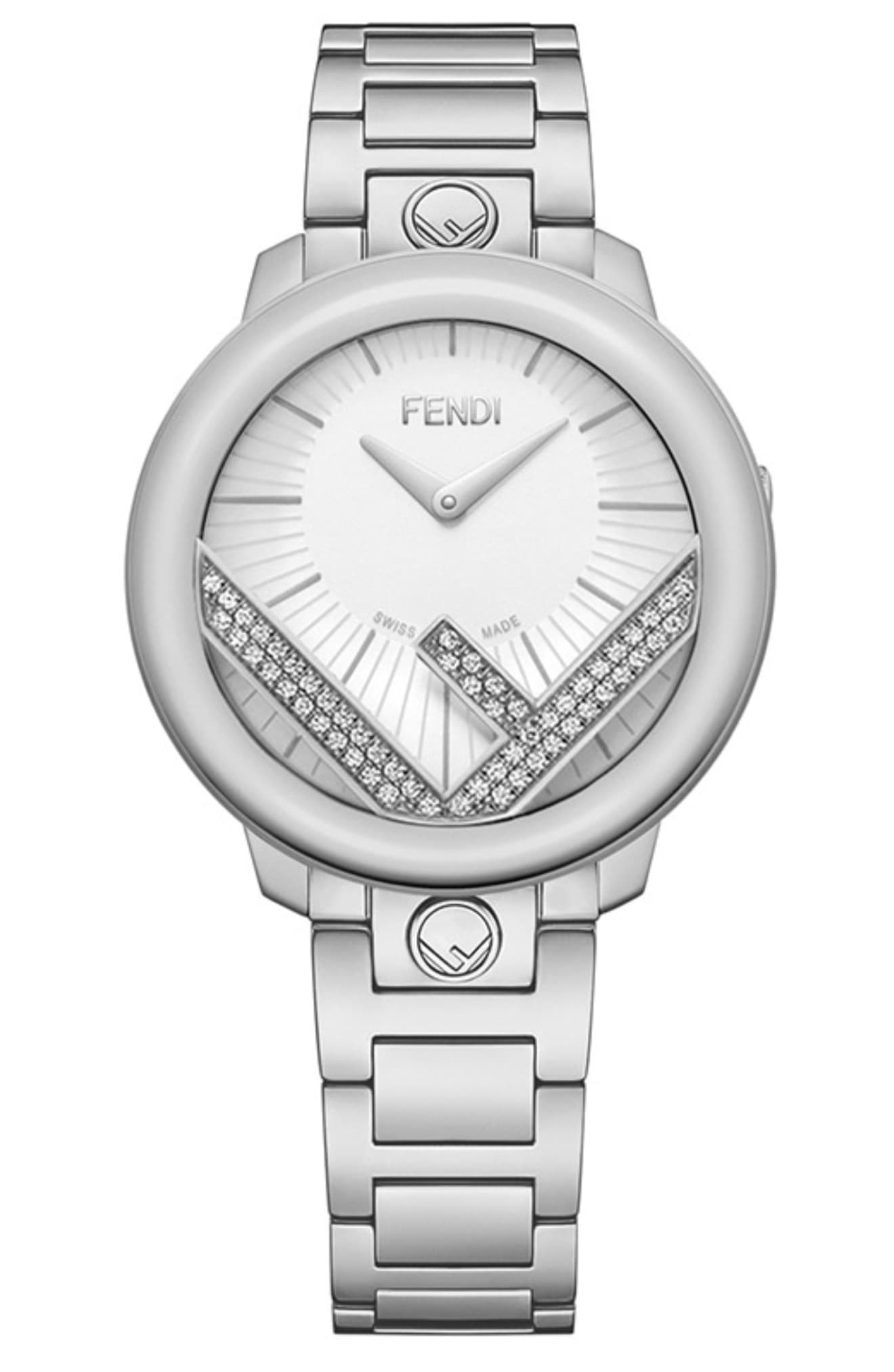 Fendi Runway Diamond Watch, 36mm F11034000C0 | Other | Buy at