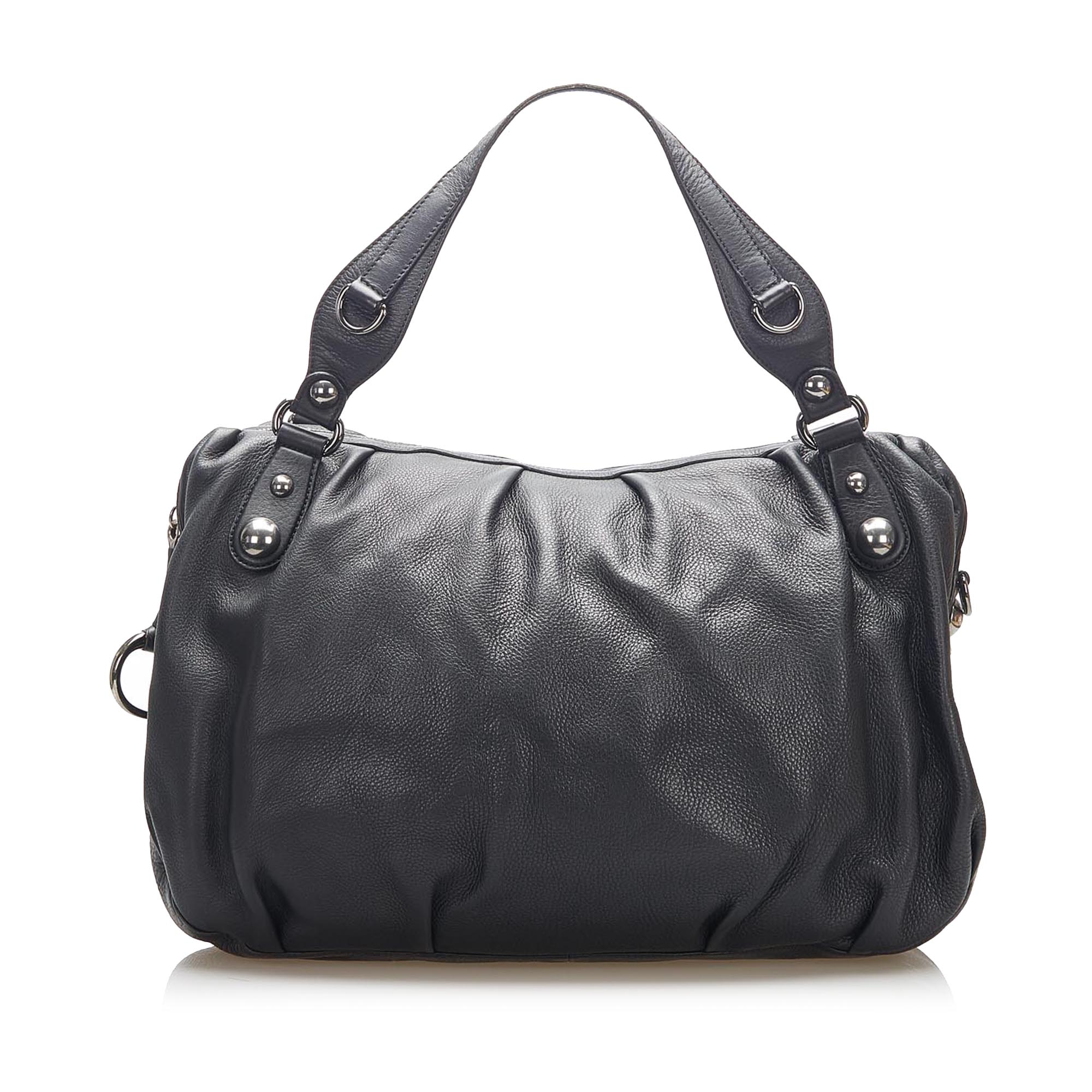 Gucci Icon Bit Leather Satchel
