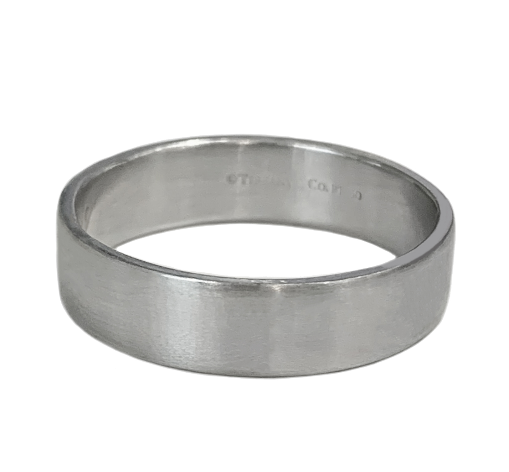 Tiffany Essential Band Platinum Ring
