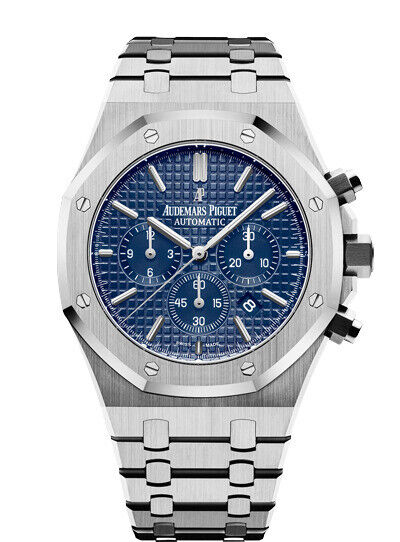 Audemars Piguet 26320ST.OO.1220ST.03 41MM Stainless Steel Royal Oak Blue Dial (Watch Only)