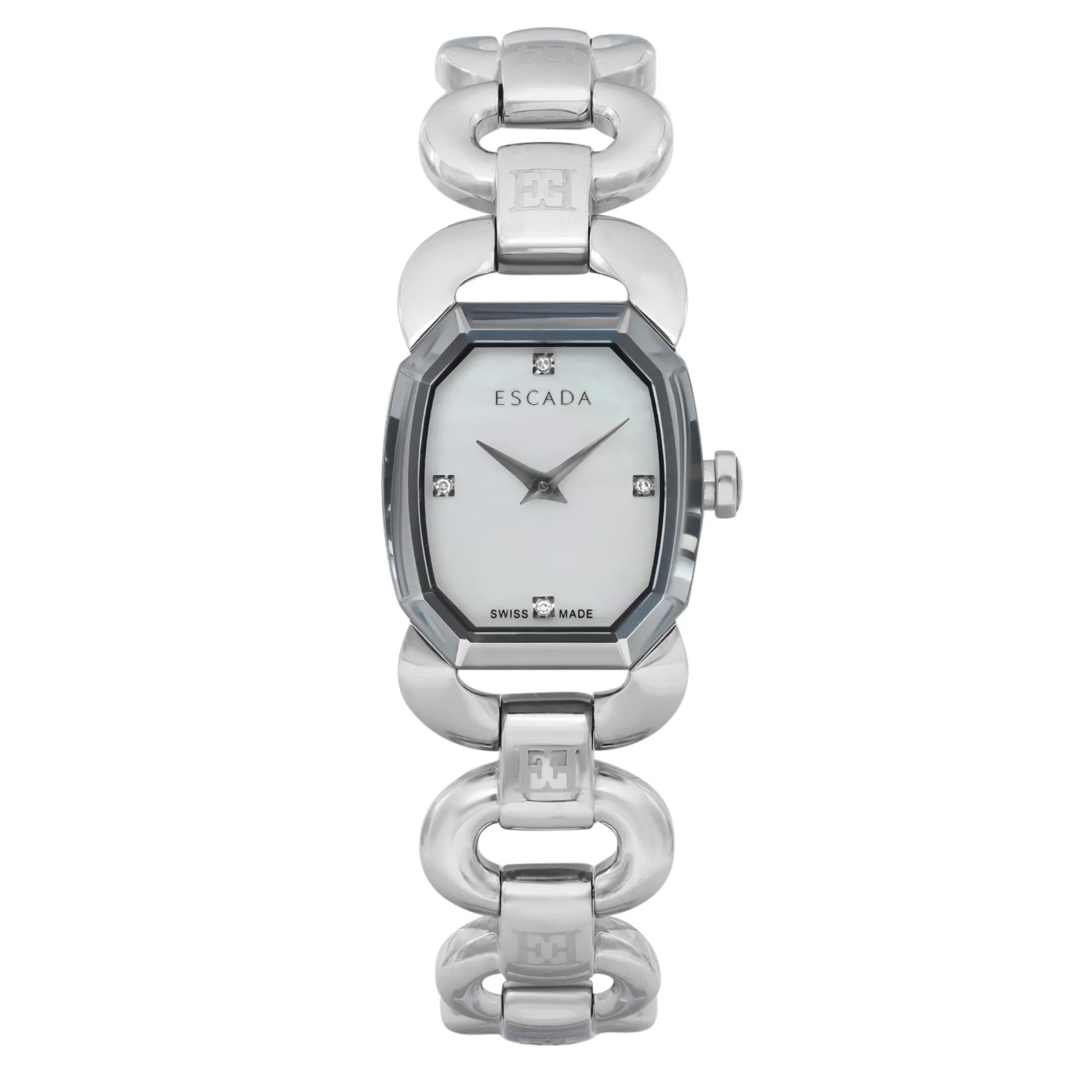 Escada Charlene Silver Tone MOP Dial Ladies Watch