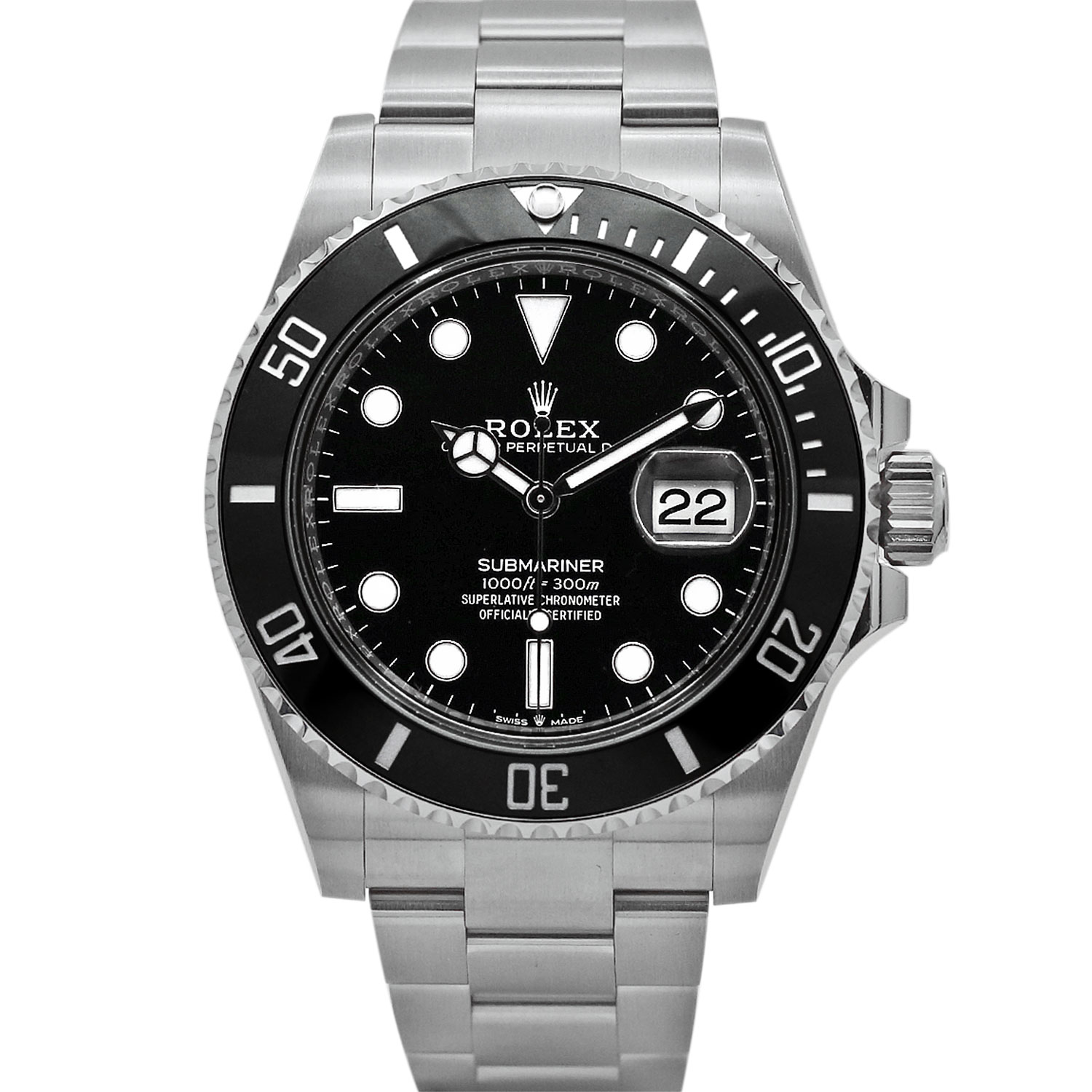 Rolex Submariner  Black Dial 126610LN