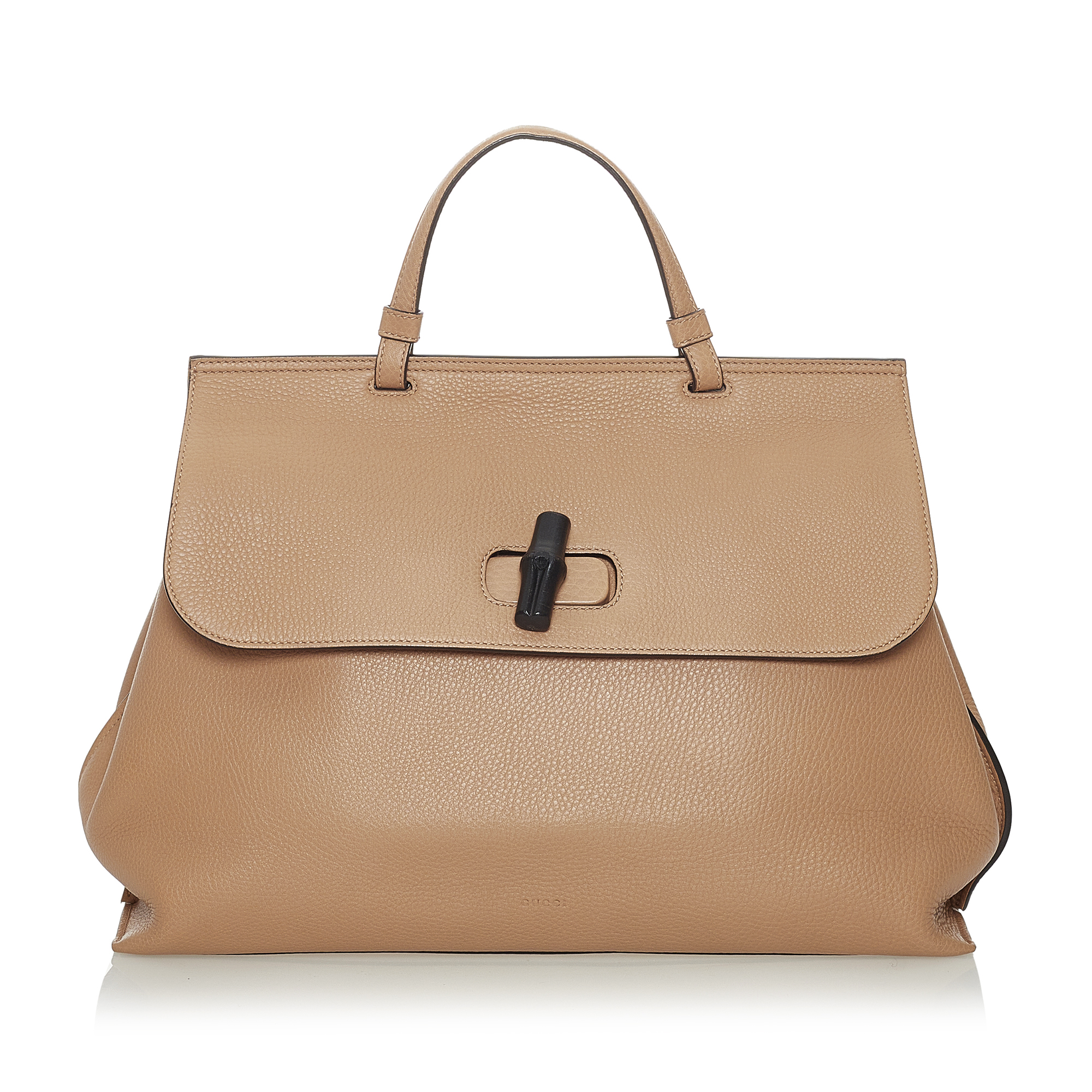 Gucci Bamboo Daily Leather Satchel