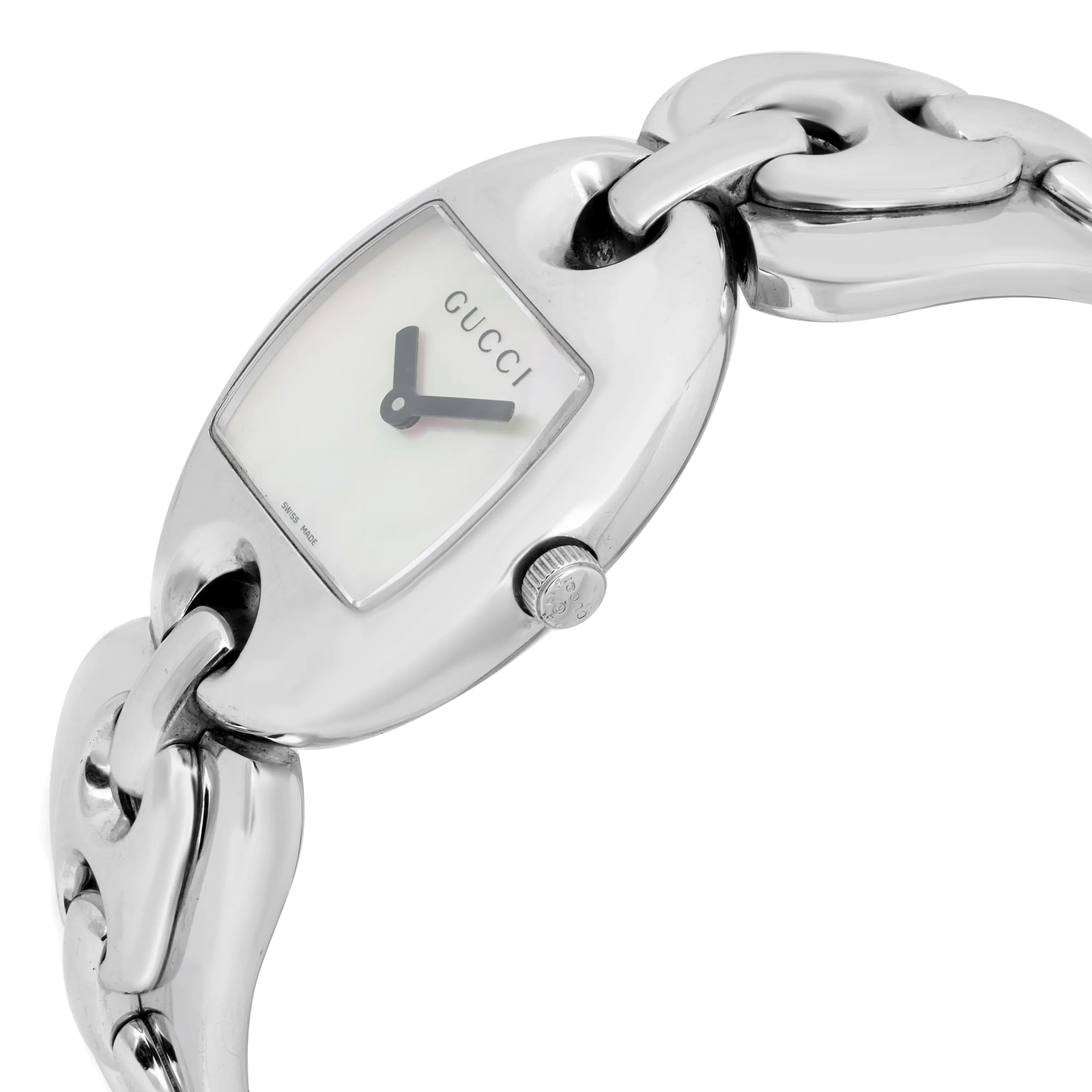 Gucci 121 Marina Chain Stainless Steel 26MM Quartz Ladies Watch