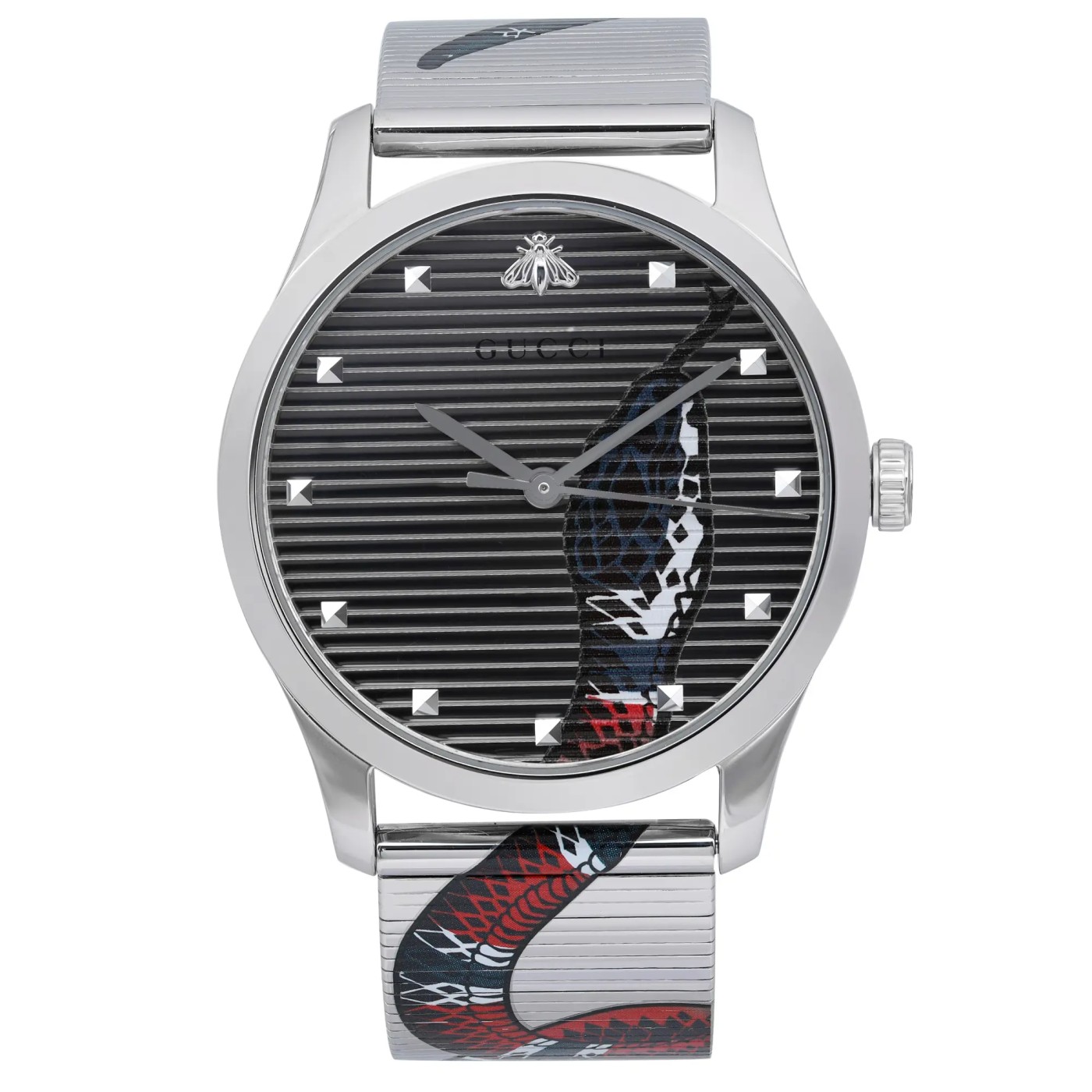 Gucci G Timeless Contemporary Steel Silver Dial Unisex Watch