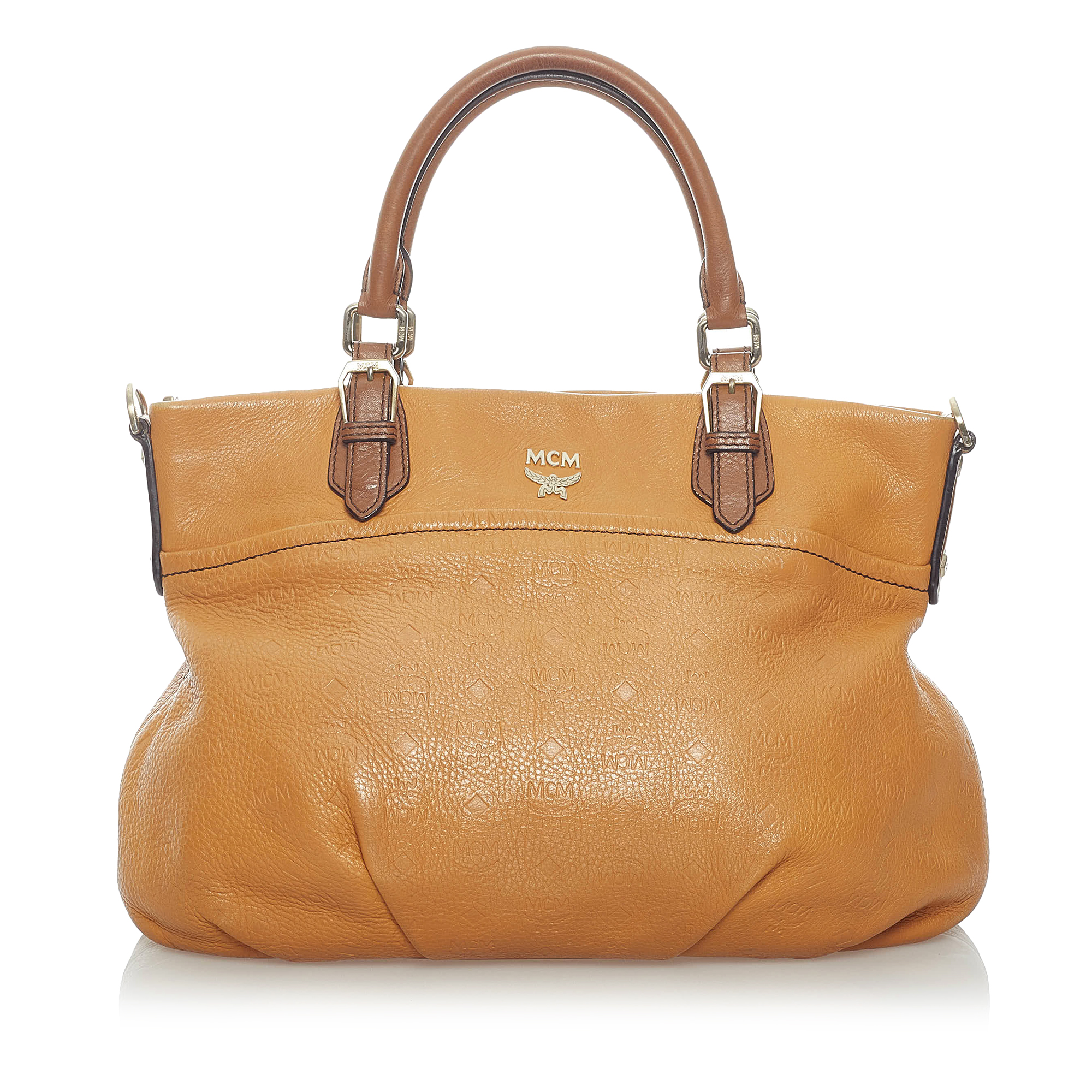 MCM Leather Satchel
