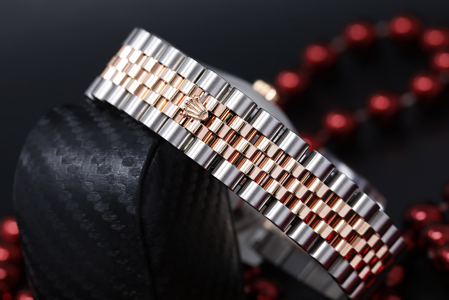 Rolex Datejust Turn-O-Graph Two Tone Stainless Steen and Rose Gold